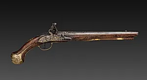 Flintlock Pistol (2 of 2) by Unknown Artist