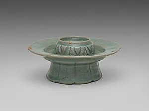 Floral-shaped Cup Stand by Unknown Artist