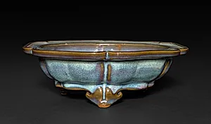 Flower Pot Stand or Bulb Bowl by Unknown Artist