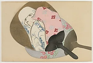 Flowers of a Hundred Worlds (Momoyogusa): Fans (Senmen) by Kamisaka Sekka (Japanese, 1866–1942)