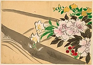 Flowers of a Hundred Worlds (Momoyogusa): Flower boat (Hanabune) by Kamisaka Sekka (Japanese, 1866–1942)
