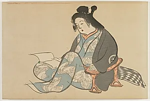 Flowers of a Hundred Worlds (Momoyogusa): Idleness (Tsurezure) by Kamisaka Sekka (Japanese, 1866–1942)