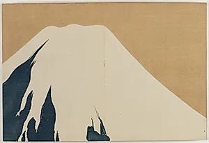 Flowers of a Hundred Worlds (Momoyogusa): Mount Fuji (Fuji) by Kamisaka Sekka (Japanese, 1866–1942)