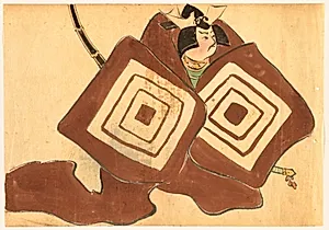 Flowers of a Hundred Worlds (Momoyogusa): Shibaraku (Shibaraku) by Kamisaka Sekka (Japanese, 1866–1942)