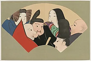 Flowers of a Hundred Worlds (Momoyogusa): Six Poetic Immortals (Rokkasen) by Kamisaka Sekka (Japanese, 1866–1942)