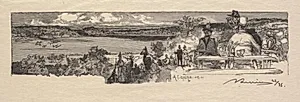 Fontainebleau Forest: Valley of the Solle (La Forêt de Fontainebleau: La Vallée de la Solle) by Auguste Louis Lepère (French, 1849–1918)