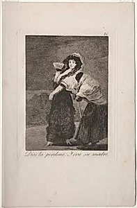 For Heaven's Sake: and It Was Her Mother, Plate 16 by Francisco de Goya (Spanish, 1746–1828)
