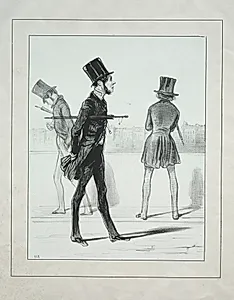 Fouberies de Femmes by Paul Gavarni (French, 1804–1866)