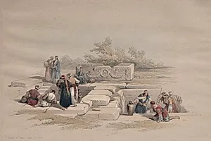 Fountain at Cana by David Roberts (Scottish, 1796–1864)