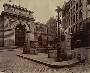Fountain of the L'École Polytechnique by Eugène Atget (French, 1857–1927)