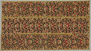 Four Borders from a Bedspread by Unknown Artist