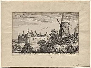 Four Castles in Holland and Utrecht:  The Castle Toutenburgh in Vollenhove