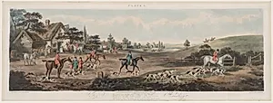 Fox Hunting, No. 4 by Thomas Sutherland (British, 1785–1838)