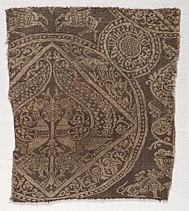 Fragment from a funeral garment or pall by Unknown Artist