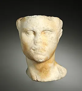 Fragment:  Head of a Man by Unknown Artist
