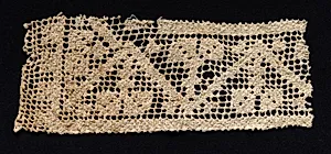Fragment of a Band with Abstract Pattern by Unknown Artist