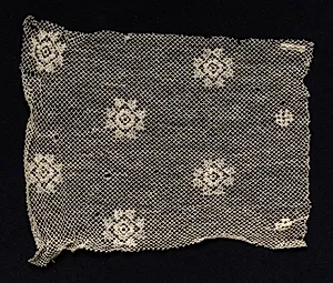 Fragment of a Band with Floral Motif by Unknown Artist