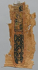 Fragment of a Clavus from a Tunic by Unknown Artist