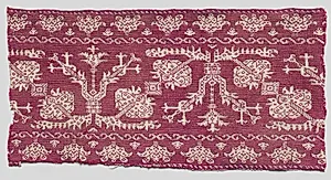Fragment of a furnishing textile by Unknown Artist