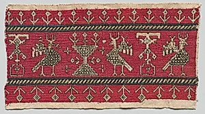 Fragment of a furnishing textile (one of five) by Unknown Artist