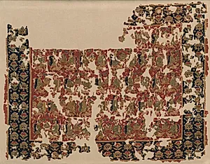 Fragment of a Large Hanging by Unknown Artist