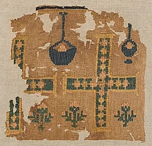 Fragment of a Large Hanging by Unknown Artist
