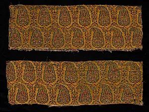 Fragment of a Shawl by Unknown Artist