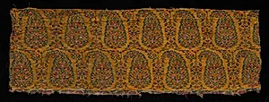 Fragment of a Shawl by Unknown Artist