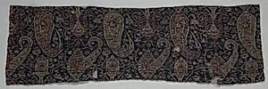 Fragment of a Shawl by Unknown Artist