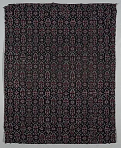 Fragment of a Shawl by Unknown Artist