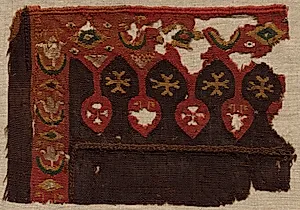 Fragment of a Tunic by Unknown Artist
