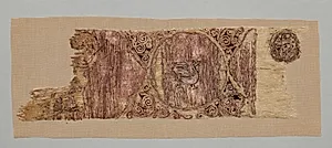 Fragment of an Embroidery by Unknown Artist
