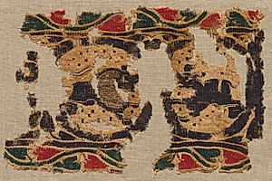 Fragment of the Border of a Large Panel by Unknown Artist