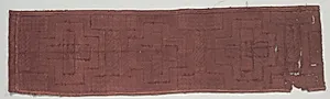 Fragment of Woman's overskirt (ncaka) by Unknown Artist