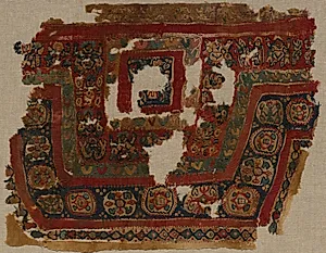 Fragment, Part of the Neck Ornament of a Tunic by Unknown Artist
