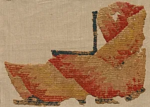 Fragment, Probably an Ornament from a Large Curtain by Unknown Artist