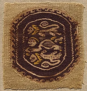 Fragment, with a Segmentum, from a Tunic by Unknown Artist
