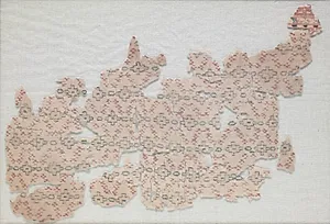 Fragment with diamond pattern by Unknown Artist