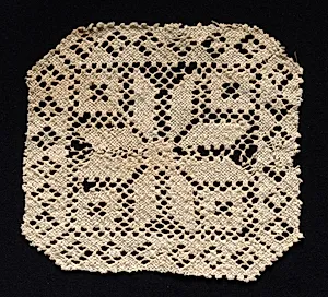 Fragment with Floral Motif by Unknown Artist