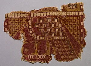 Fragment with headless eagle by Unknown Artist