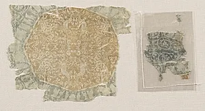 Fragment with Octagons and Four-Pointed Stars by Unknown Artist