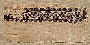 Fragment, with Part of a Clavus, from a Tunic by Unknown Artist