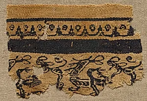 Fragment, with Part of a Clavus, from a Tunic by Unknown Artist