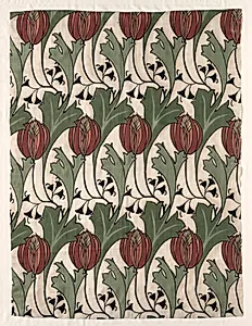 Fragment with "Petworth" Design by Liberty and Company (British)