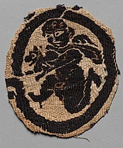 Fragment with Running Figure by Unknown Artist