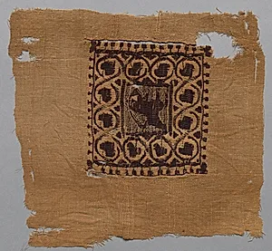 Fragment, with Segmentum, from a Tunic by Unknown Artist