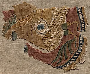 Fragmentary Roundel, Ornament from a Large Cloth by Unknown Artist