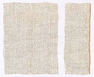 Fragments of Draped Court Apparel by Unknown Artist