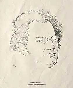 Franz Schubert by Jean-Émile Laboureur (French, 1877–1943)