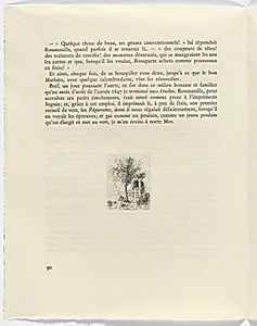 Frédéric Mistral: Mémoires et Recits by Frédéric Mistral: tree (page 90) by Auguste Brouet (French, 1872–1941)